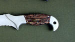 Black Palm on "Kaptyn" tactical knife